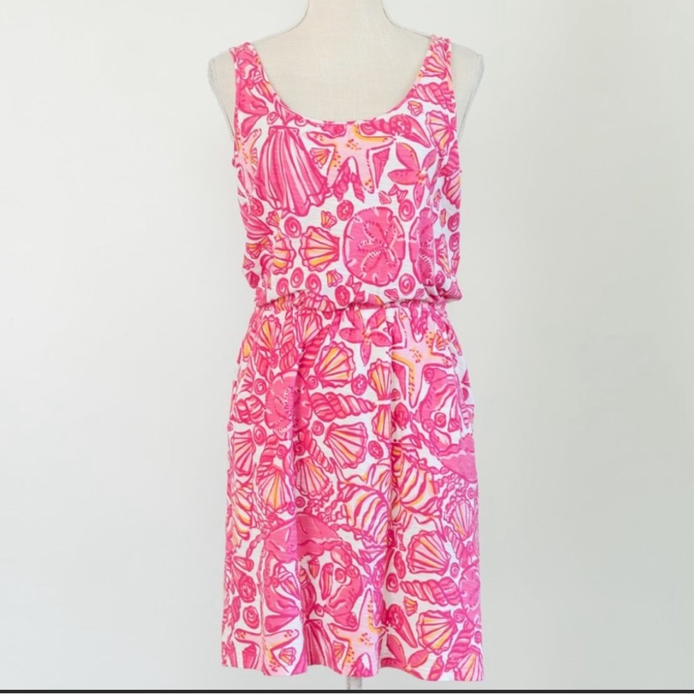 Lilly Pulitzer Koni Tank Dress in Chum Bucket Small